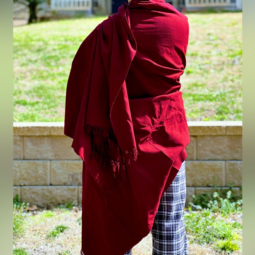 Meditation or fashionable all rounder shawl
